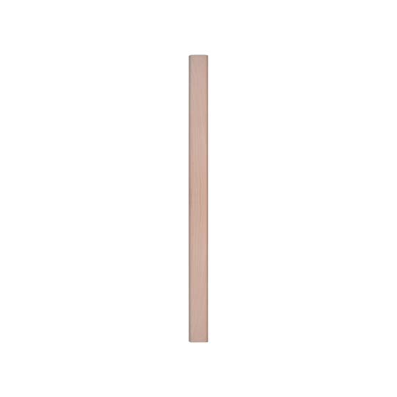 Baluster met moulure in beuk 920x62x25mm