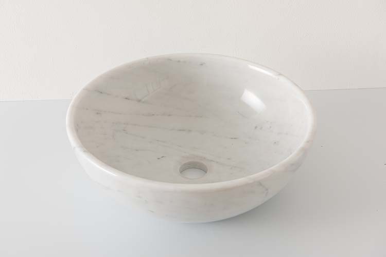 Vasque Dario blanc carrara 380 x 130 mm