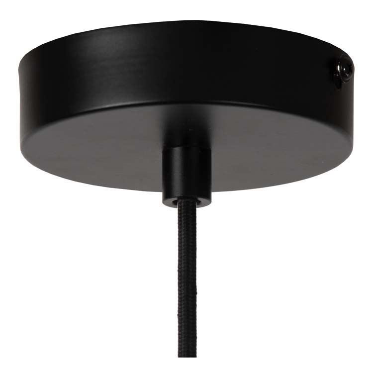 Lucide HANNELORE - Hanglamp - Ø 30 cm - 1xE27 - Zwart