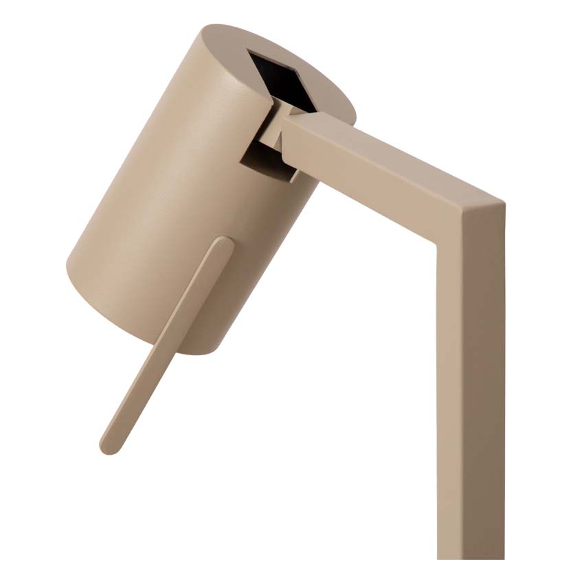 Lucide LESLEY - Lampe de bureau - 1xGU10 - Taupe