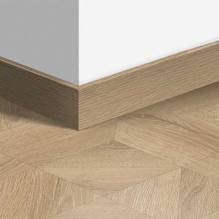 Plinthe parquet Quick-Step 14 x 77 x 2400 mm Chêne royal nature