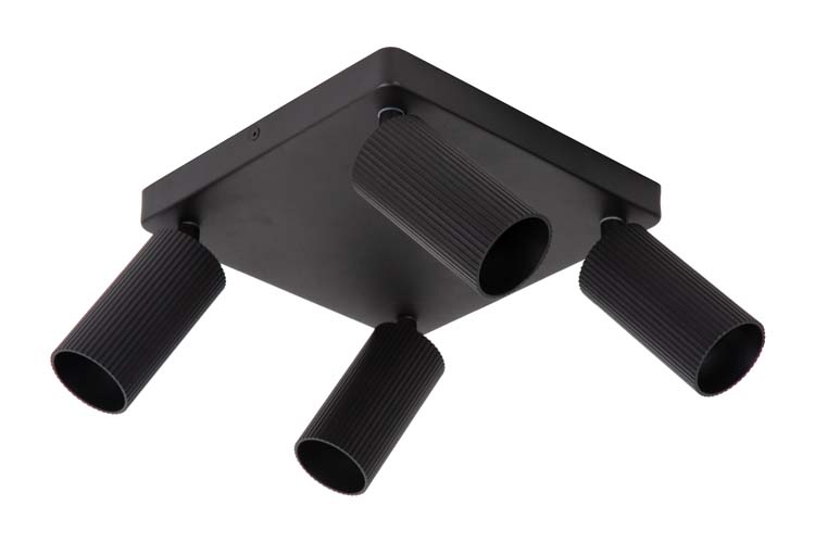 CLUBS - Spot plafond - 4xGU10 - Noir