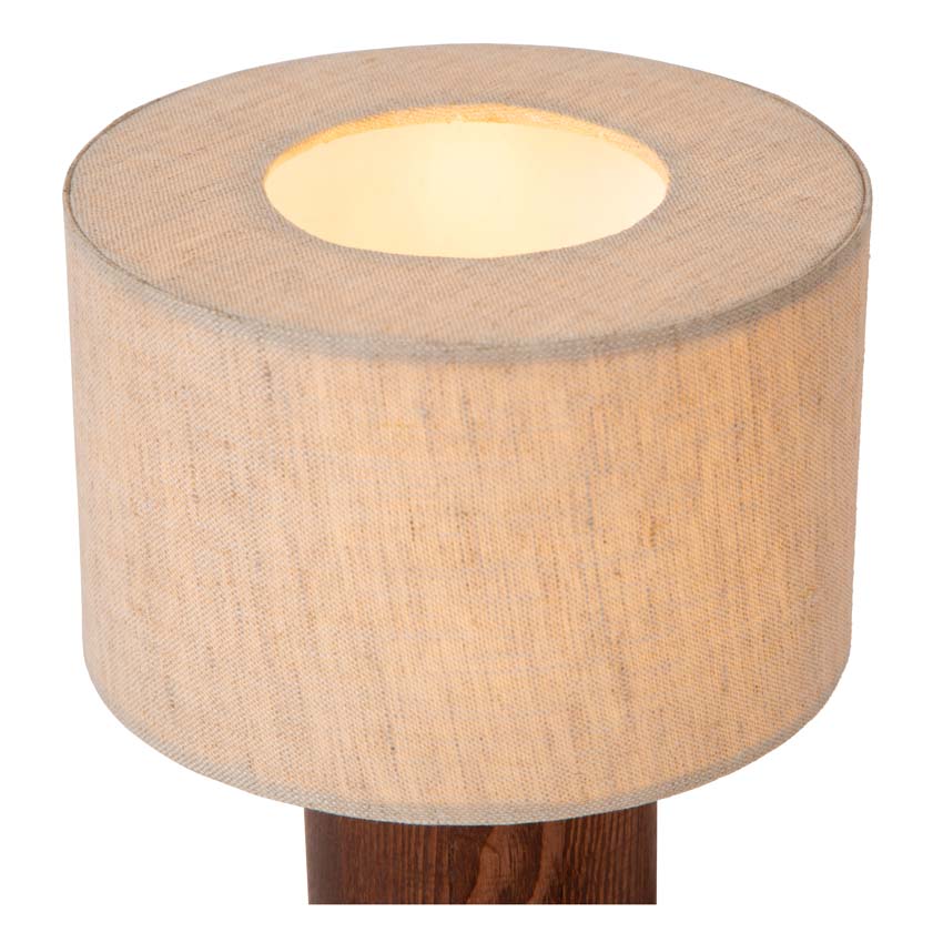 Lucide TACHINA - Lampe de table - 1xE14 - Naturel