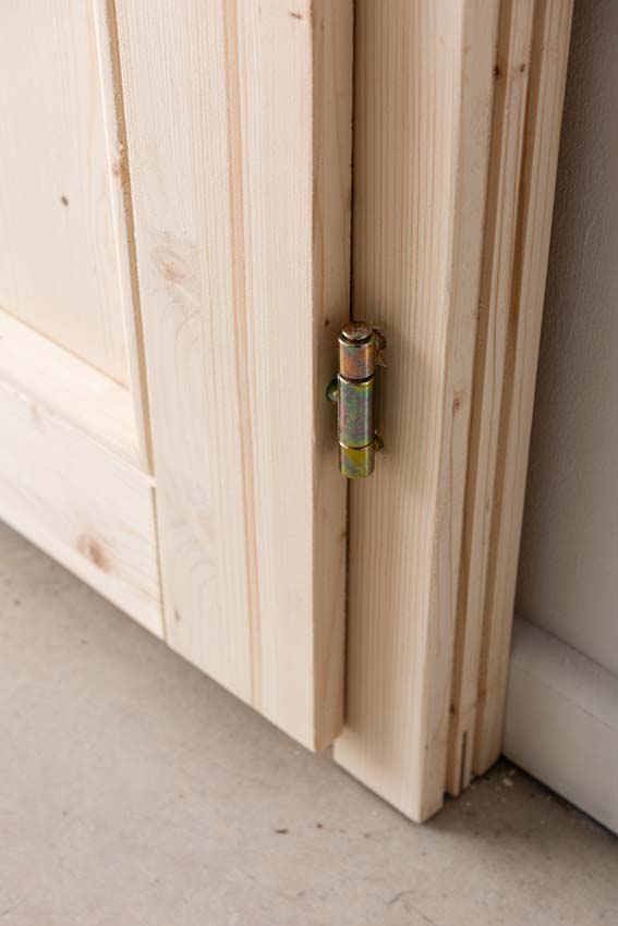 Porte extérieure en bois Sorin L 980 x H 1980 mm D