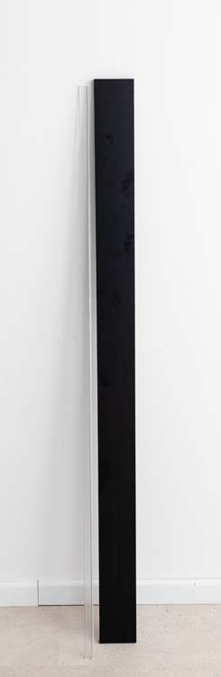 Plinthe pour meuble de cuisine Plenti 150 cm noire-aspect bois
