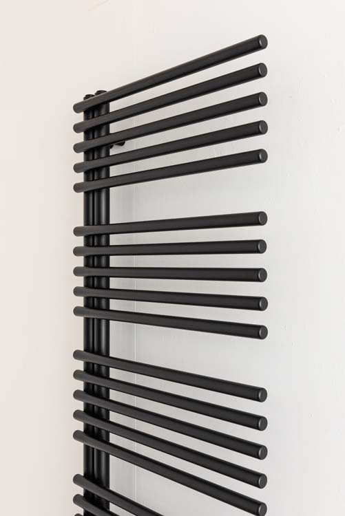 Radiateur seche-serviette Dexter noir 180 x 60 cm 970 Watt