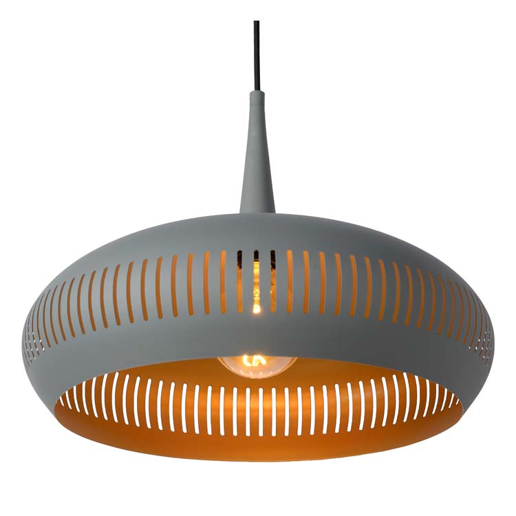 Hanglamp - Ø 45 cm - 1xE27 - Grijs