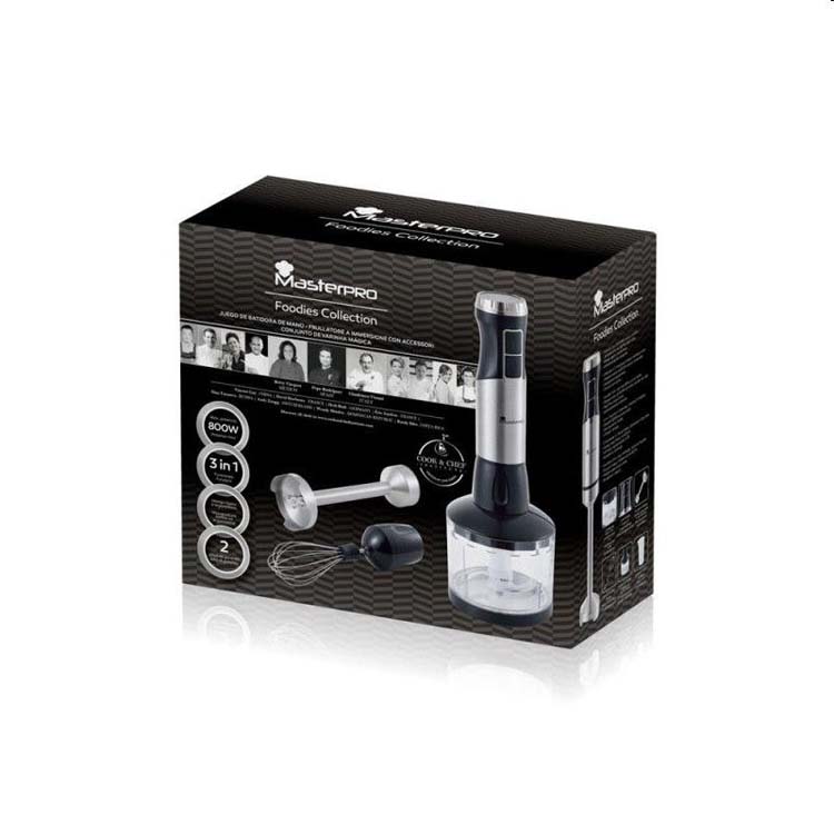 Staafmixer masterpro 800W Foodies collection