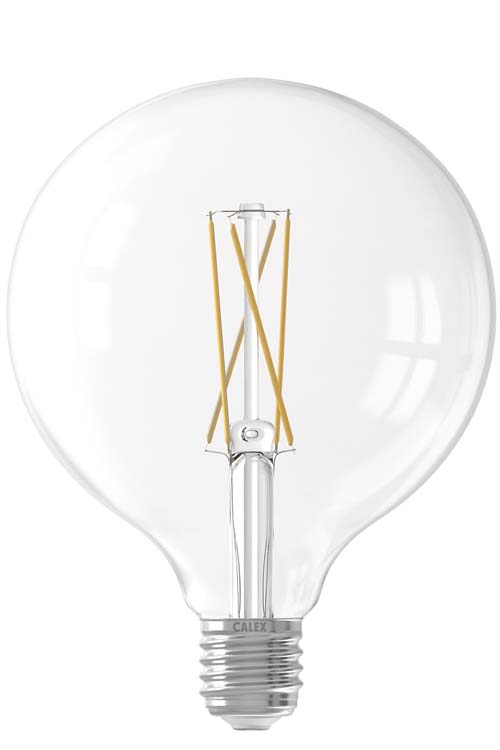 LED lamp filament bol helder E27 6W 500 lumen