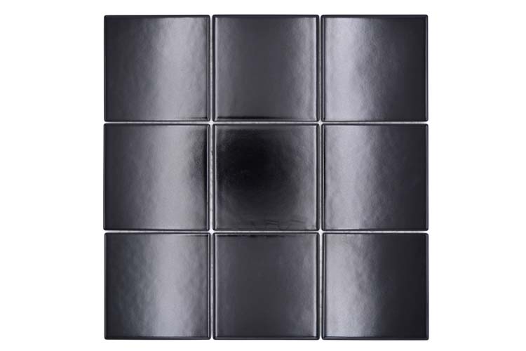 Mozaïek Architec zwart mat medium 29,8 x 29,8 cm