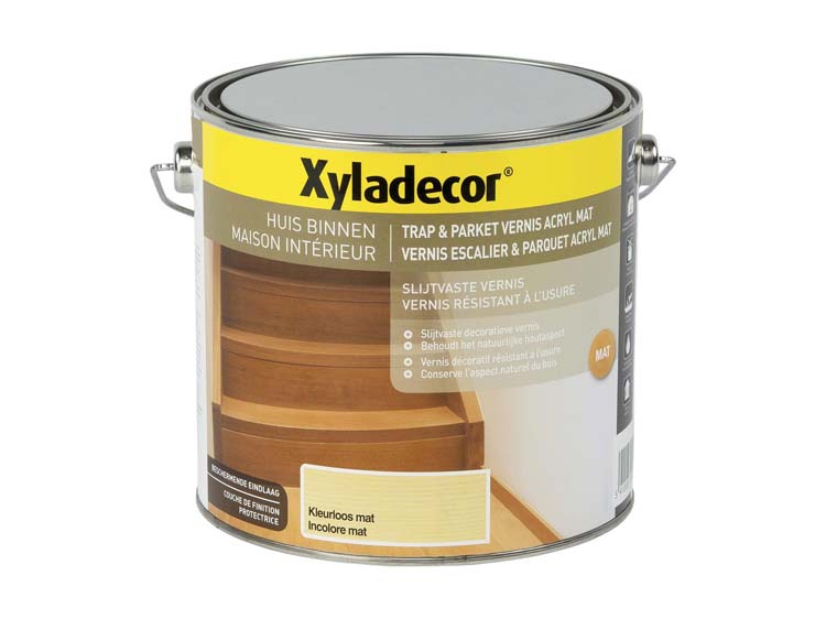 Xyladecor vitrificateur escalier & parquet mat 2,5l