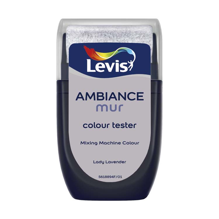 Levis Ambiance tester muurverf mat 30ml LADY LAVENDER