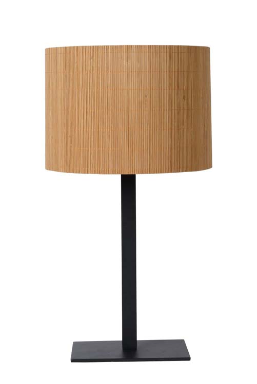 Lucide MAGIUS - Lampe de table - Ø 28 cm - 1xE27 - Bois clair
