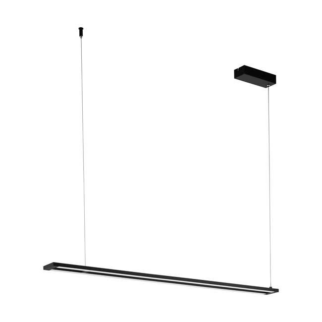 Hanglamp modern - LED - 116CM - 30W - zwart/wit