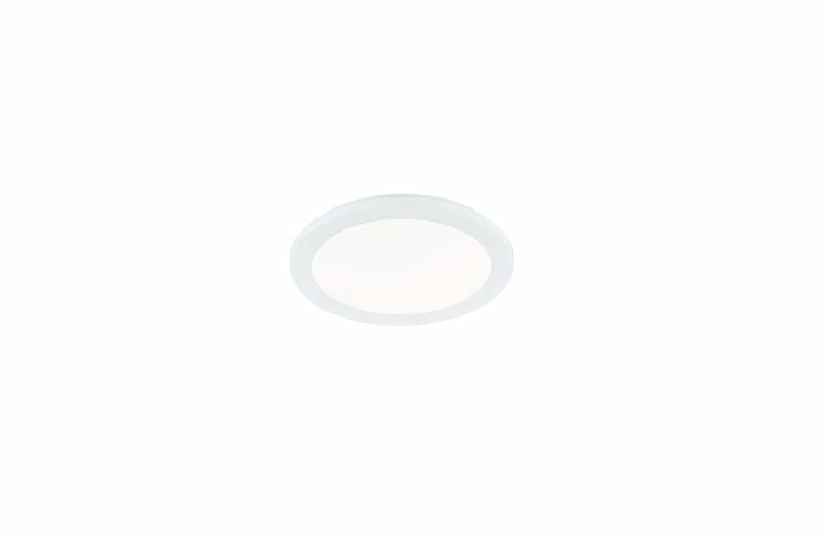 Plafonnière pvc blanc IP44 incl LED 15W 3000K 1350Lm D26cm