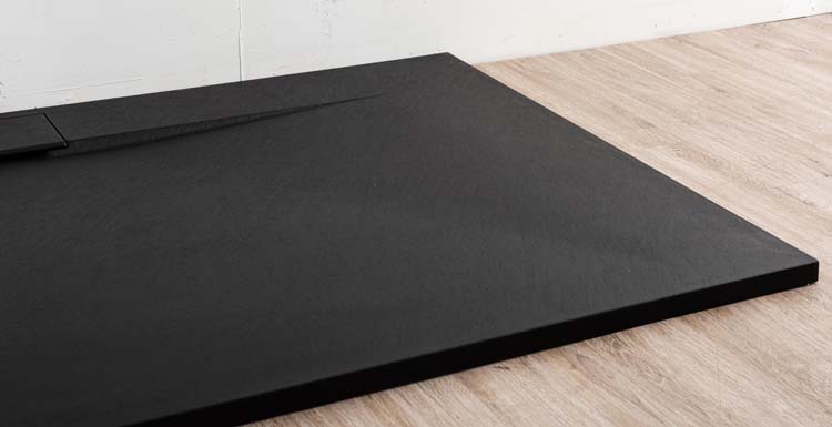 Douchebak Myo 160 x 90 cm mat zwart