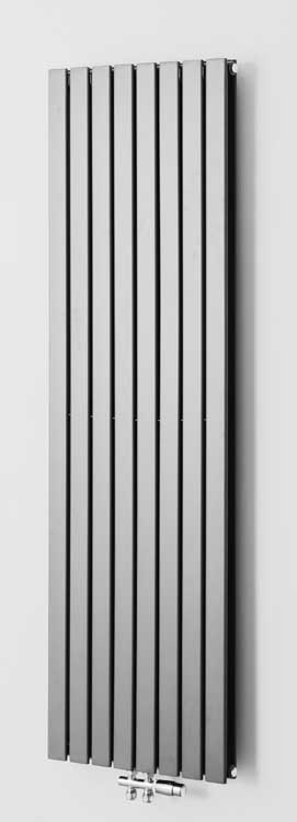 Radiateur design Xandra gris 180 x 54.4 cm 1752 Watt
