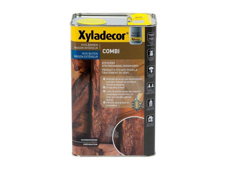 Xyladecor Combi houtbehandeling 2,5l kleurloos