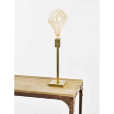 Lampe de table mate or h 40 cm E27 excl lampe LED possible - Lampes de tables