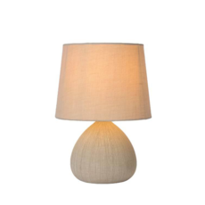 Lampe de table - E14 - Crème - Lampes de tables