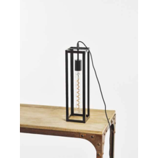 Lampe de table noir excl lamp LED possible - Lampes de tables