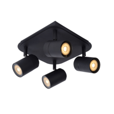 Spot en applique noir 4 led lampes 5W 320 lumes - Éclairage de salle de bain